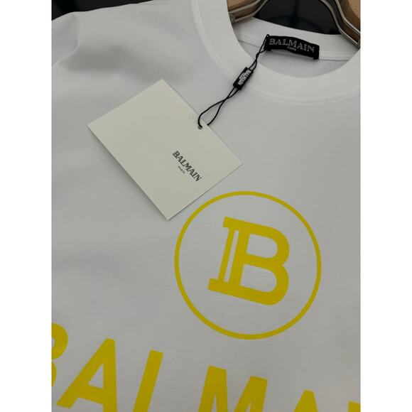 Balmain round neck casual short sleeve - Picture 7 of 9